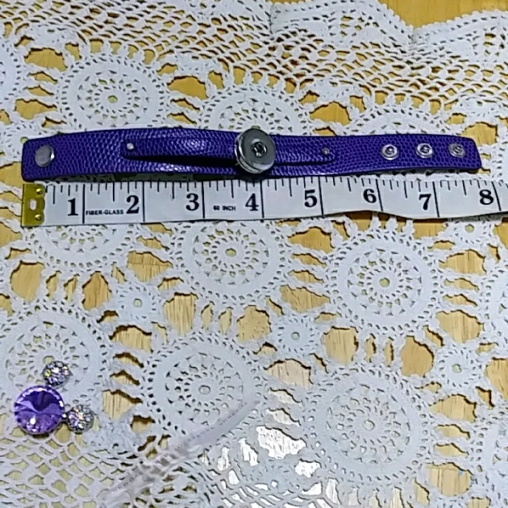 Snap Jewelry Bracelet with Snap Buttons